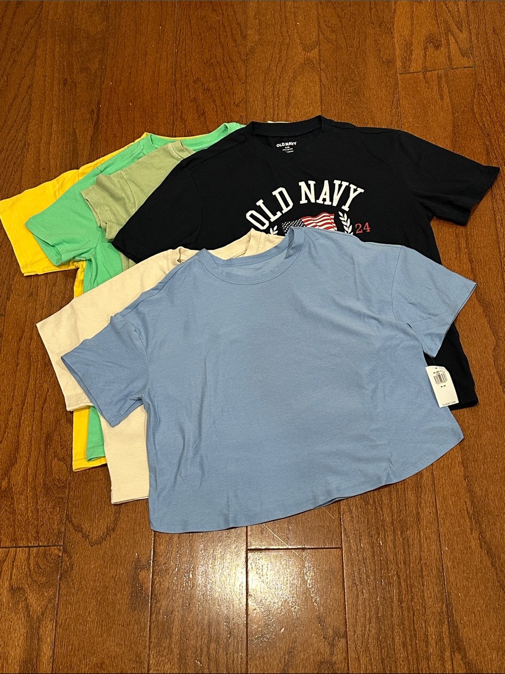 Old Navy, Cat & Jack, Zara Girls Short Sleeve Tee bundle of 6-size 8